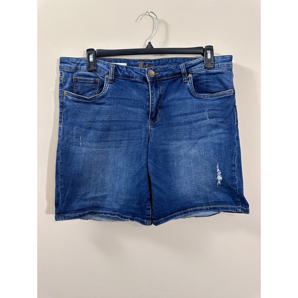 Kut from the Kloth Catherine Denim Shorts 16 XL Boyfriend